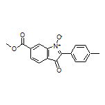 6-(Methoxycarbonyl)-3-oxo-2-(p-tolyl)-3H-indole 1-Oxide