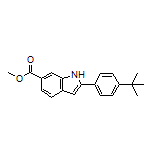 Methyl 2-[4-(tert-Butyl)phenyl]-1H-indole-6-carboxylate