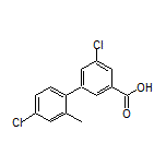 4’,5-Dichloro-2’-methyl-[1,1’-biphenyl]-3-carboxylic Acid