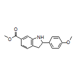 Methyl 2-(4-Methoxyphenyl)indoline-6-carboxylate