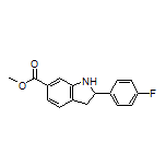 Methyl 2-(4-Fluorophenyl)indoline-6-carboxylate