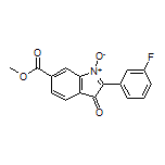 2-(3-Fluorophenyl)-6-(methoxycarbonyl)-3-oxo-3H-indole 1-Oxide