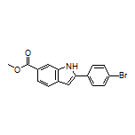 Methyl 2-(4-Bromophenyl)-1H-indole-6-carboxylate