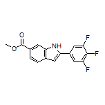 Methyl 2-(3,4,5-Trifluorophenyl)-1H-indole-6-carboxylate