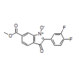 2-(3,4-Difluorophenyl)-6-(methoxycarbonyl)-3-oxo-3H-indole 1-Oxide