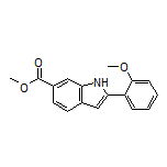 Methyl 2-(2-Methoxyphenyl)-1H-indole-6-carboxylate