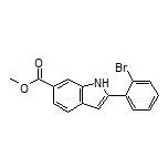 Methyl 2-(2-Bromophenyl)-1H-indole-6-carboxylate