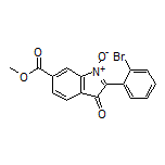 2-(2-Bromophenyl)-6-(methoxycarbonyl)-3-oxo-3H-indole 1-Oxide