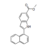Methyl 2-(Naphthalen-1-yl)-1H-indole-6-carboxylate