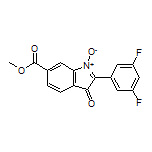 2-(3,5-Difluorophenyl)-6-(methoxycarbonyl)-3-oxo-3H-indole 1-Oxide
