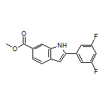 Methyl 2-(3,5-Difluorophenyl)-1H-indole-6-carboxylate
