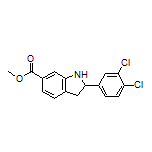Methyl 2-(3,4-Dichlorophenyl)indoline-6-carboxylate