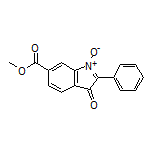 6-(Methoxycarbonyl)-3-oxo-2-phenyl-3H-indole 1-Oxide