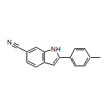 2-(p-Tolyl)-1H-indole-6-carbonitrile