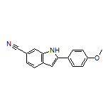 2-(4-Methoxyphenyl)-1H-indole-6-carbonitrile