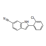 2-(2-Chlorophenyl)-1H-indole-6-carbonitrile
