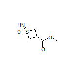 Methyl 1-Iminothietane-3-carboxylate 1-Oxide