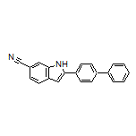 2-(4-Biphenylyl)-1H-indole-6-carbonitrile