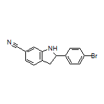 2-(4-Bromophenyl)indoline-6-carbonitrile