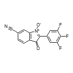 6-Cyano-3-oxo-2-(3,4,5-trifluorophenyl)-3H-indole 1-Oxide