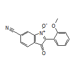 6-Cyano-2-(2-methoxyphenyl)-3-oxo-3H-indole 1-Oxide
