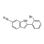2-(2-Bromophenyl)-1H-indole-6-carbonitrile