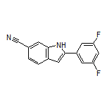2-(3,5-Difluorophenyl)-1H-indole-6-carbonitrile