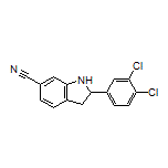 2-(3,4-Dichlorophenyl)indoline-6-carbonitrile