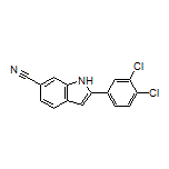 2-(3,4-Dichlorophenyl)-1H-indole-6-carbonitrile