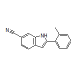 2-(o-Tolyl)-1H-indole-6-carbonitrile