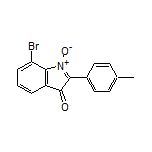 7-Bromo-3-oxo-2-(p-tolyl)-3H-indole 1-Oxide