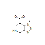 Methyl 1-Methyl-4,5,6,7-tetrahydro-1H-[1,2,3]triazolo[4,5-c]pyridine-7-carboxylate