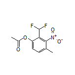 2-(Difluoromethyl)-4-methyl-3-nitrophenyl Acetate