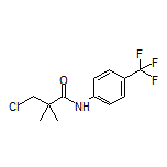 3-Chloro-2,2-dimethyl-N-[4-(trifluoromethyl)phenyl]propanamide