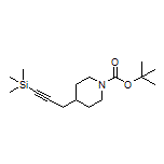 1-Boc-4-[3-(trimethylsilyl)prop-2-yn-1-yl]piperidine