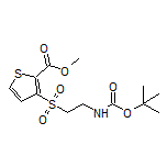 Methyl 3-[[2-(Boc-amino)ethyl]sulfonyl]thiophene-2-carboxylate