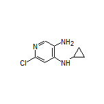 6-Chloro-N4-cyclopropylpyridine-3,4-diamine