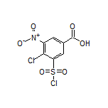 4-Chloro-3-(chlorosulfonyl)-5-nitrobenzoic Acid