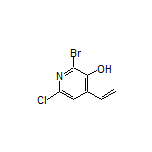 2-Bromo-6-chloro-4-vinylpyridin-3-ol