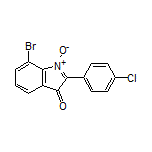 7-Bromo-2-(4-chlorophenyl)-3-oxo-3H-indole 1-Oxide