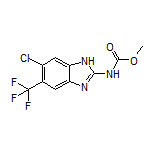 Methyl [6-Chloro-5-(trifluoromethyl)-1H-benzo[d]imidazol-2-yl]carbamate