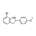7-Bromo-2-(4-methoxyphenyl)indoline