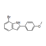 7-Bromo-2-(4-methoxyphenyl)-1H-indole