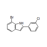 7-Bromo-2-(3-chlorophenyl)-1H-indole