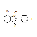 7-Bromo-2-(4-fluorophenyl)-3-oxo-3H-indole 1-Oxide