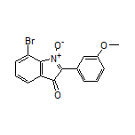 7-Bromo-2-(3-methoxyphenyl)-3-oxo-3H-indole 1-Oxide