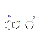 7-Bromo-2-(3-methoxyphenyl)-1H-indole