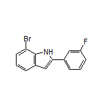 7-Bromo-2-(3-fluorophenyl)-1H-indole