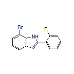 7-Bromo-2-(2-fluorophenyl)-1H-indole