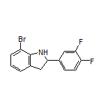 7-Bromo-2-(3,4-difluorophenyl)indoline